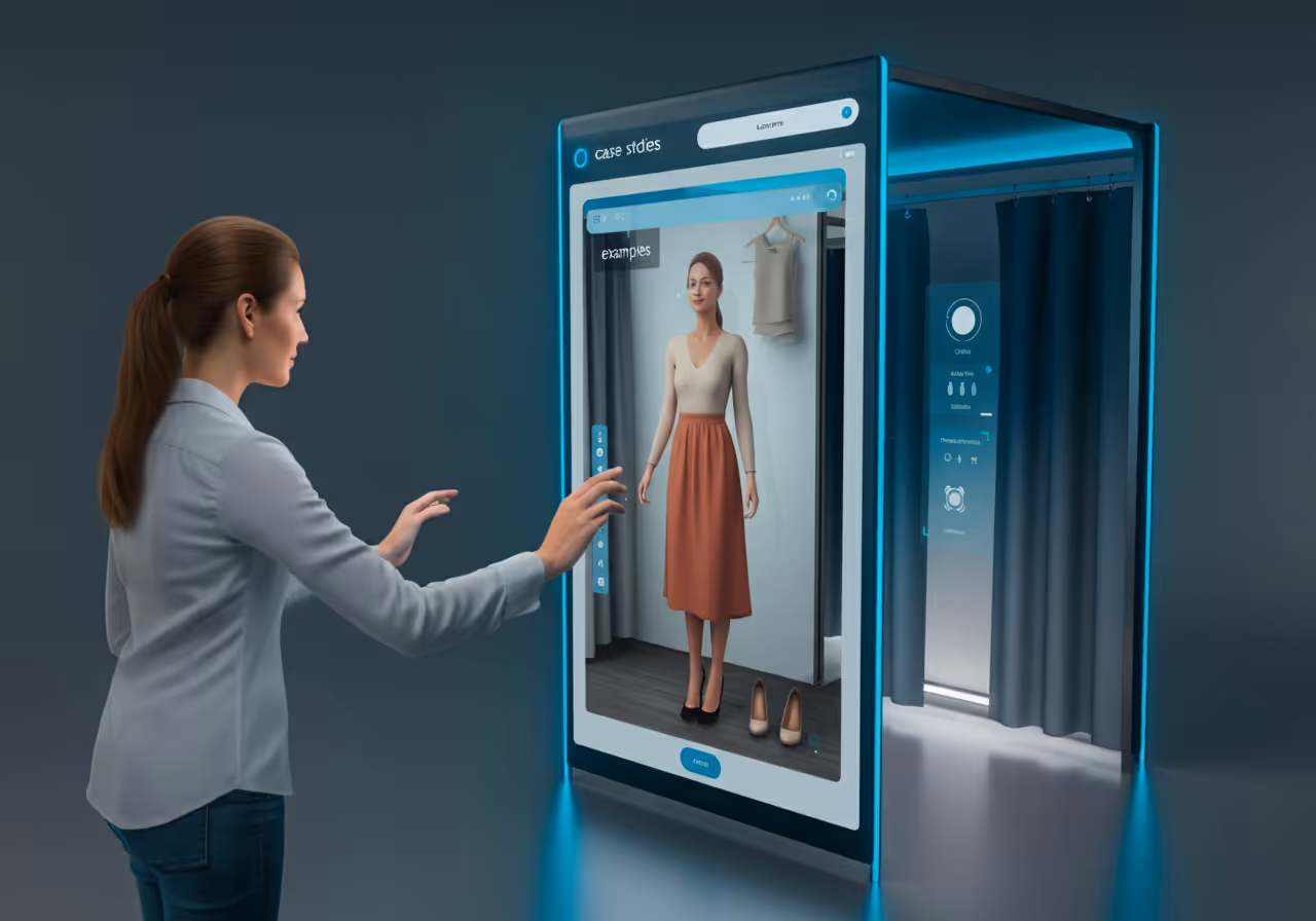 Virtual Fitting Room Examples
